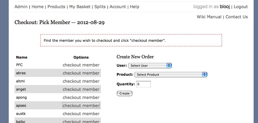 Image: Create New Order at Checkout